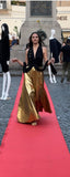 VESTITO IMPERO ORO SFILATA 2023