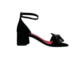 SANDALO Butterfly Nero/Rosso