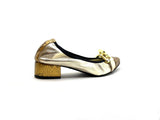 SCARPA MAGICA ORO GOLD/CATENA