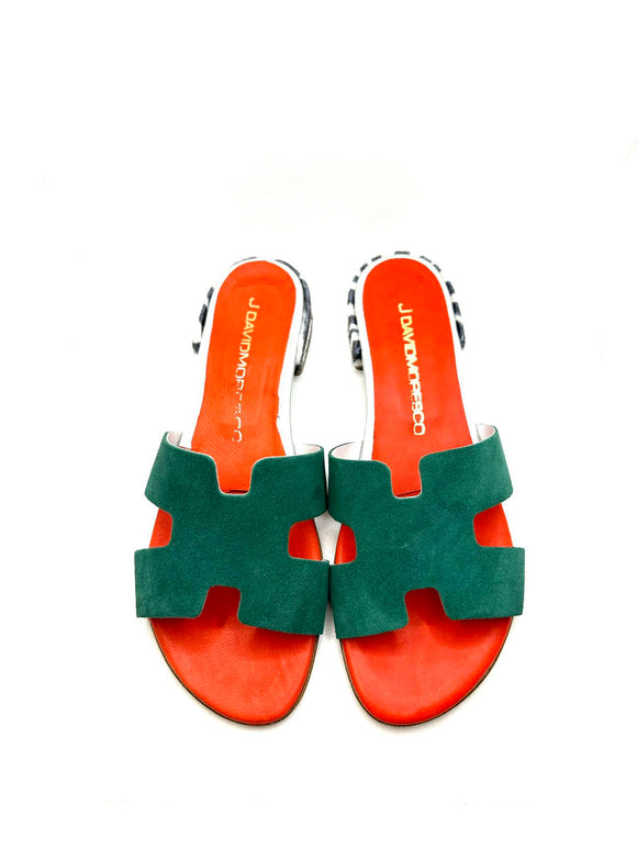 SANDALO H GREEN/ZEBRA