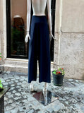 WIDE TROUSERS BLUE