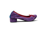 SCARPA MAGICA VIOLA E ROSSA E pitone blu