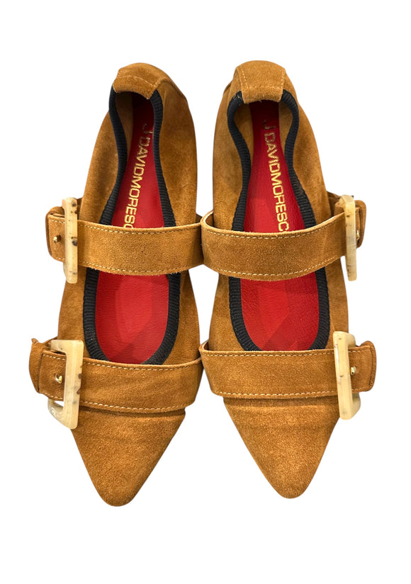 Ballerina 702 2F Camoscio Cuoio