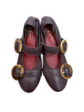 MINNIE Fibbia Marrone