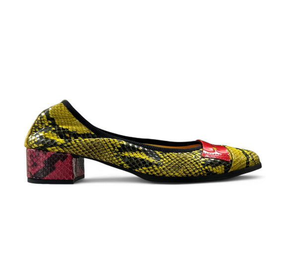 SCARPA MAGICA/Moca Pitone Giallo