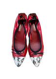 SCARPA MAGICA Rosso/Bianco Pitonato