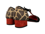 CHARLESTON  Nero/Rosso/Leopardato