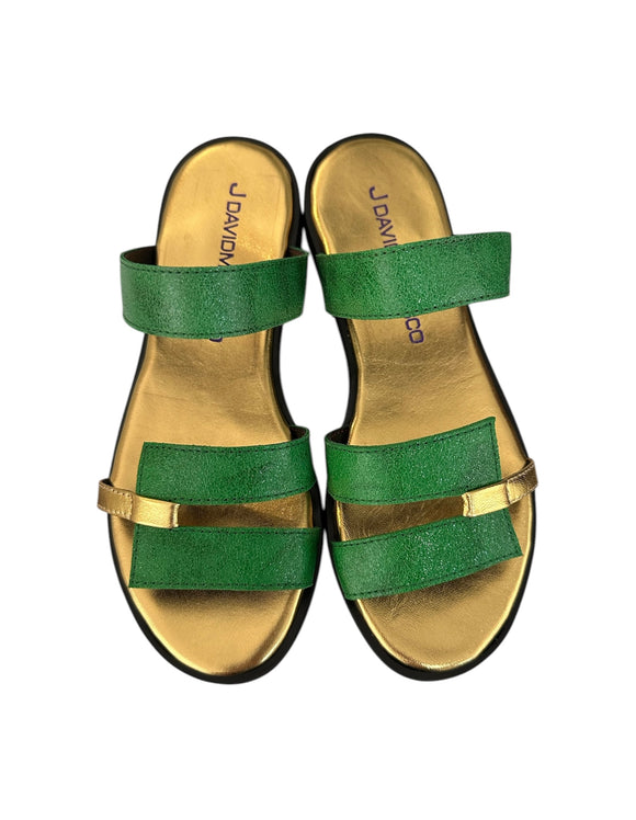 CIABATTA HJ Verde/Oro