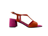 SANDALO 301 Fucsia/Arancione