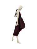 DRESS LACE RED/BLACK