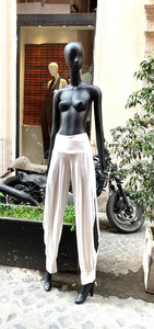 PANTALONE APERTO/BIANCO