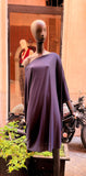 SACK DRESS HOLE BLUE