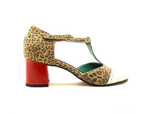 301I LEOPARD/RED/FLOWERS