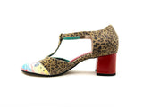 301I LEOPARD/RED/FLOWERS