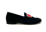 MOCASSINO JODIEL BLACK/CAMOUFLAGE