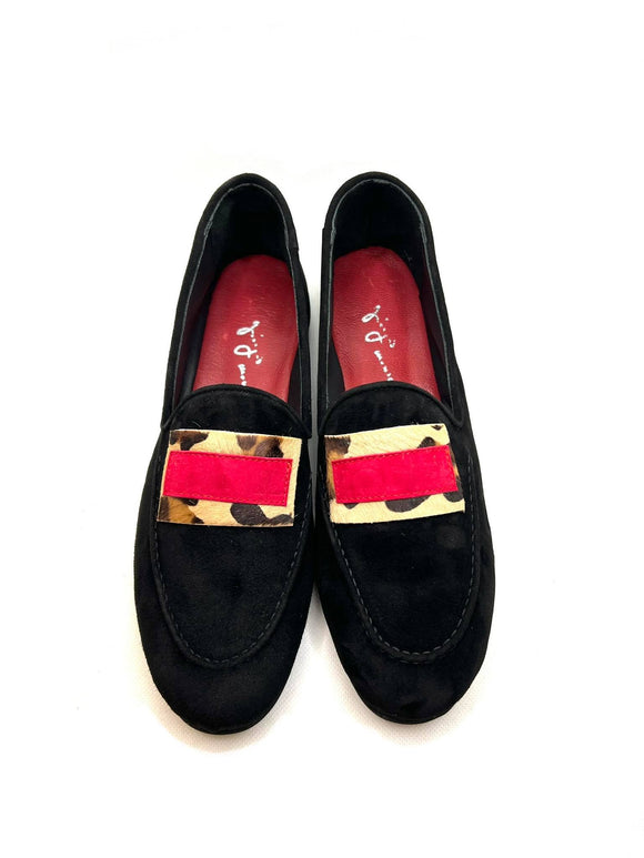 MOCASSINO JODIEL BLACK/CAMOUFLAGE