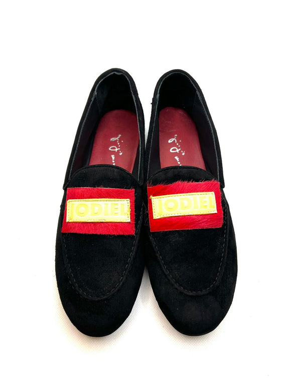 MOCASSINO JODIEL BLACK/RED/YELLOW