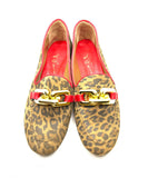 MOCASSINO LEOPARDATO/ROSSO