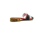 SANDALO H BLACK/LEOP