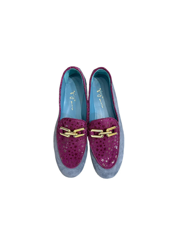 MOCASSINO JEANS/VIOLET ACCESSORY